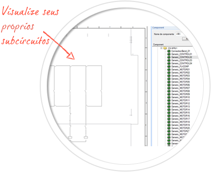 Software para Generar Esquemas Eléctricos, E3-schematic, Predefina sus propios subcircuitos