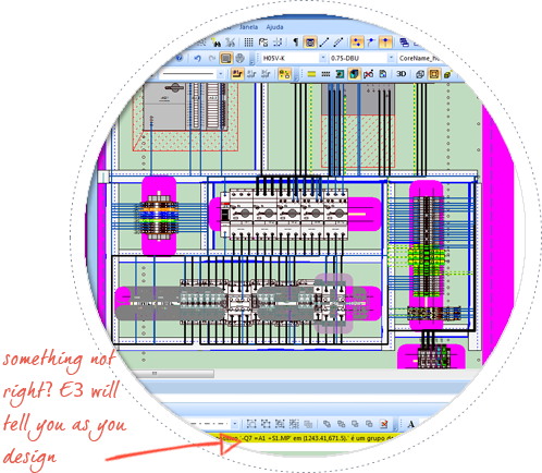 electrical-panel-design-software--E3-Panel--design-rule-check