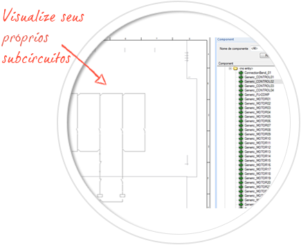 Software para Generar Esquemas Eléctricos, E3-schematic, Predefina sus propios subcircuitos