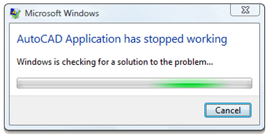 error-autocad