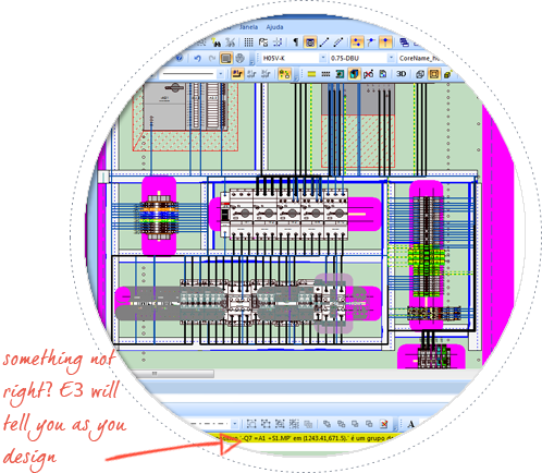 electrical-panel-design-software--E3-Panel--design-rule-check