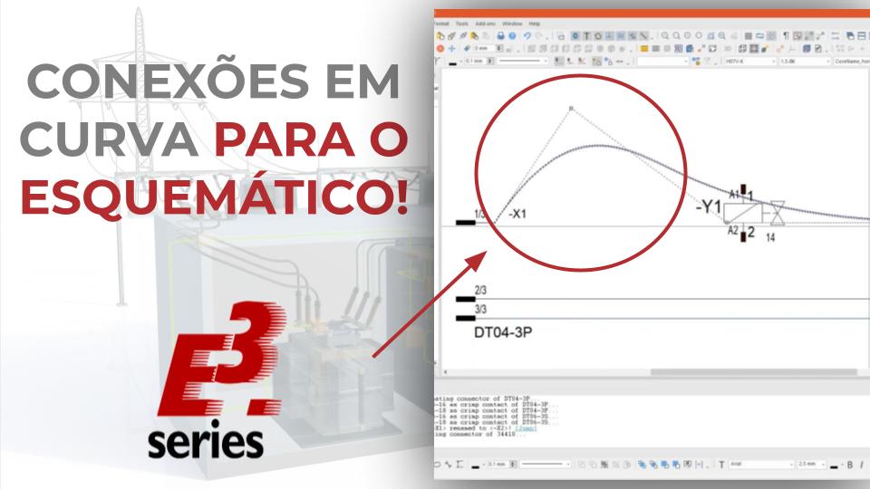 Conexões em Curva para o Esquemático Elétrico - PT
