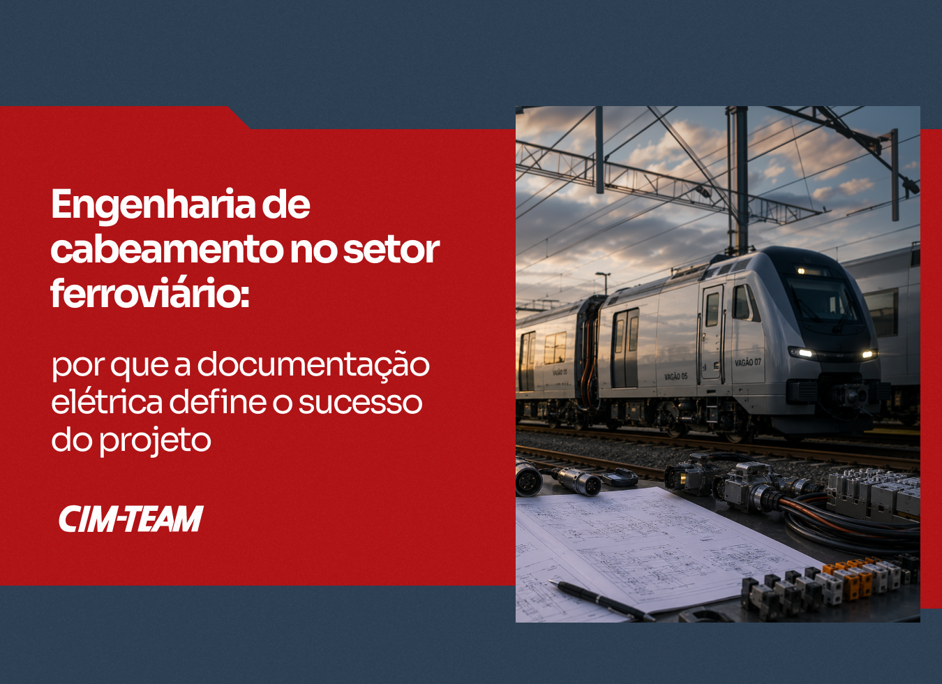 POST 03 - Engenharia de cabeamento no setor ferroviário_ por que a documentação elétrica define o sucesso do projeto
