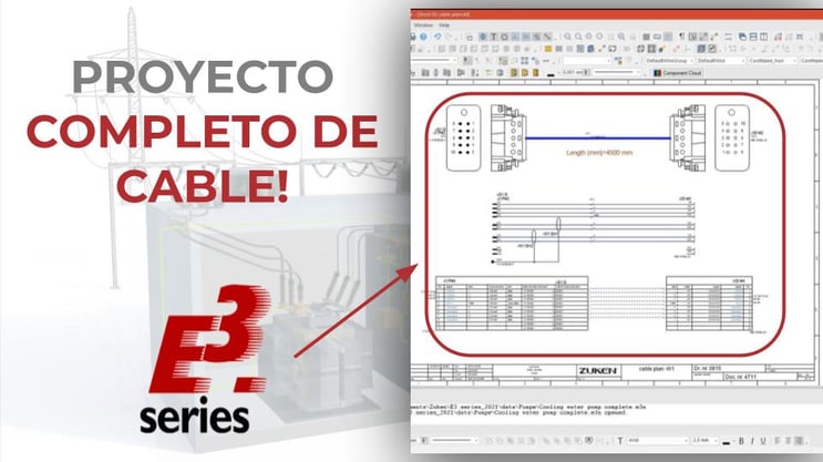 SOFTWARE PARA DESENHO DE CABOS - E3.CABLE - SP