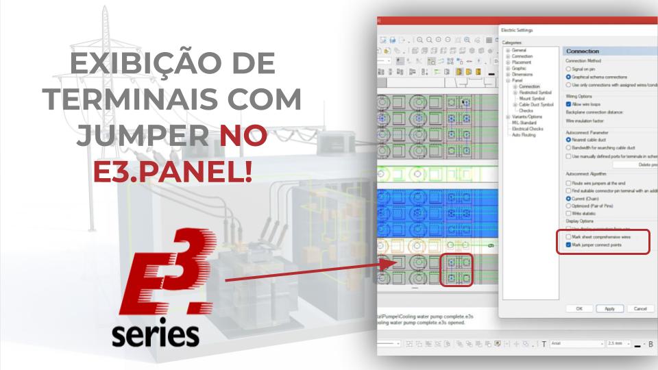 Terminais no E3.panel