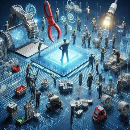 capa de artigo Saving Time and Resources with Electrical Design Software, mais realista e com menos pessoas