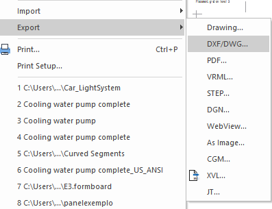 AutoCAD File Manipulation with E3.schematic