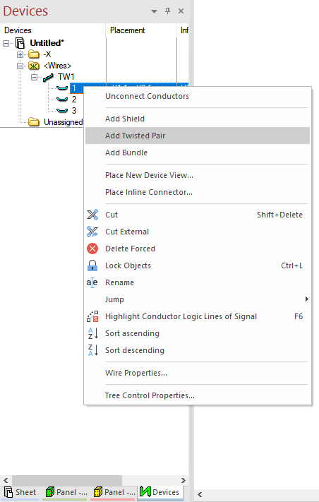 Twisted Pair and Bundle Creation